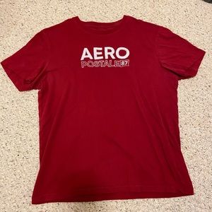 Mens Red Aeropostale Shirt